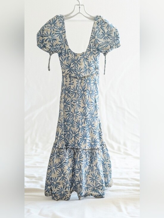 Polo Ralph Lauren Dresses & Skirts - POLO RALPH LAUREN Kai Daisy Floral Linen Midi Dress 0